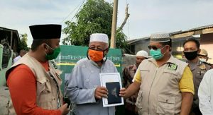 KSJ Deli Serdang Berikan Bantuan Betor kepada Kakek Darman