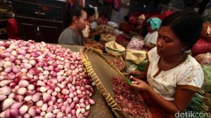 Puasa Ramadhan, Harga Bawang Merah di Pasar Gunung Tua “Meroket”