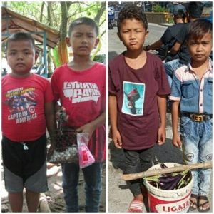 Potret Para  Bocah di Padangsidimpuan, Dari Menjual Telur Puyuh  Hingga Jual Terong Untuk Kebutuhan Hidup