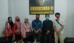 3 Eks Tenaga Honorer Disdukcapil Binjai Laporkan Dugaan Pungli ke Ombudsman