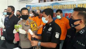 Empat Kurir Sabu Diringkus, Satu Ditembak Polisi di Medan