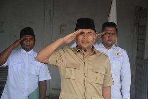 HUT TIDAR, Ini Pesan Ketua DPC Gerindra Padangsidimpuan Rusydi Nasution