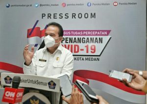 Sejumlah OPD di Medan Positif COVID-19