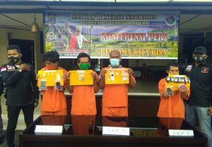 4 Orang Jaringan Narkoba di Padangsidimpuan Ditangkap, 1 Diantaranya Napi Asimilasi