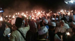 Sambut Tahun Baru Hijriah, Ribuan Umat Muslim Tumpah Ruah di Madina