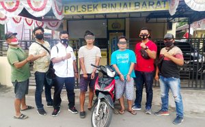 Posting Motor Hasil Curian di Medsos, Tiga Pelaku Ditangkap Polisi