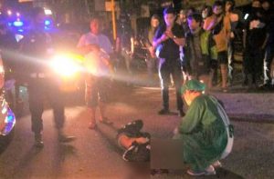 Ditabrak Saat Berhenti Lampu Merah, Nainggolan Tewas