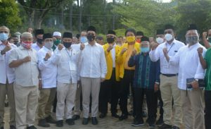 Tujuh Pimpinan Partai Pengusung Daftarkan Dolly P Pasaribu-Rasyid Assaf Dongoran Ke KPU Tapsel