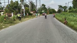 Tabrak Tiang Telepon, Pengemudi Sepedamotor Tewas Terlempar ke Tembok Rumah Warga