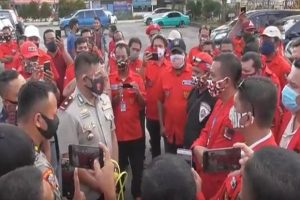 Minta Polisi Tangkap Pelaku Pembacokan, Pemuda Batak Bersatu Datangi Mapolres