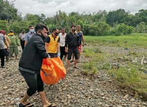 Geger, Mayat Mr X Ditemukan Mengambang di Sungai Batang Angkola, Sidimpuan