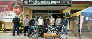 Komplotan Pencuri Sepedamotor Asal Tanah Karo Ditangkap Polsek Saribudolok