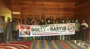 Berharap Program Pembangunan Dilanjutkan, Warga Panompuan Julu, Tapsel, Bulatkan Tegad Coblos Paslon Dolly-Rasyid