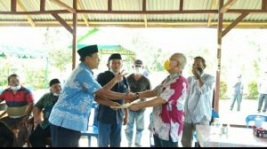 SAH!.Puluhan Harajaon dan Hatobangon di Desa-Desa Napa-Napa Lubuk Raya Resmi Dukung Dolly P Pasaribu-Rasyid Dongoran