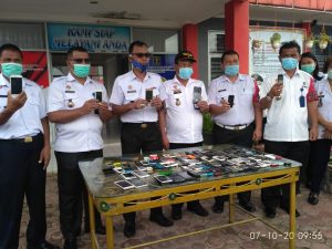 Puluhan HP Milik Napi Disita