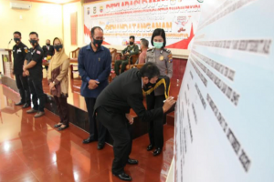 Kapolres Ultimatum Paslon Harus Patuhi Aturan