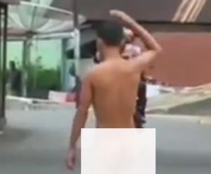 Video Telanjang Salah Seorang Warga Berjalan Kaki Dekat RSUD Sidimpuan, Viral
