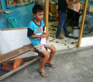Ekonomi Semakin Sulit, Bocah Kelas 6 SD di Sidimpuan Terpaksa Jadi Juru Parkir