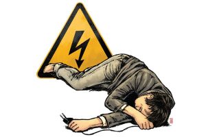 Istri Pergi Mencuci, Suami Tersengat Listrik Hingga Tewas