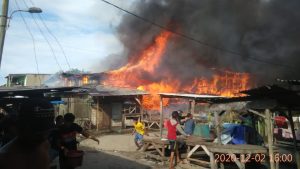 30 Rumah Hagus Dilalap Sijago Merah di Belawan