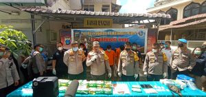 Polrestabes Medan Gulung Sindikat Peredaran 30 Kg Sabu, 4 Tersangka Diamankan, 1 Ditembak Mati
