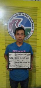 Belum Pakai Narkoba, Pria Asal Hanopan Sibatu Ditangkap