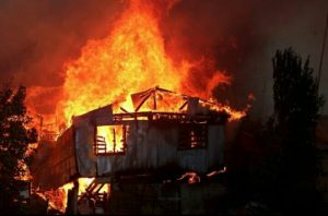 Jelang Subuh, Rumah Warga di Batangtoru Terbakar