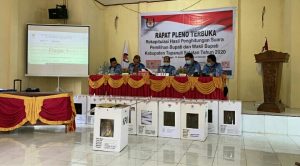 Hasil Rekapitulasi KPU Tapsel, Dolly Pasaribu-Rasyid Dongoran Unggul Telak