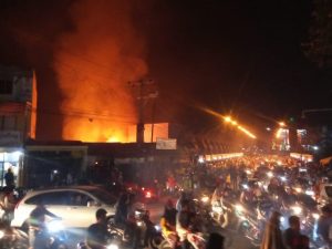Update Kebakaran Sidimpuan: Jumlah Rumah Yang Terbakar Bertambah  7 Unit