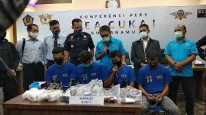 BNN Tangkap 4 Penyelundup Sabu