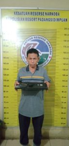 Simpan 2 Bungkus Sabu, Pria Asal  Sabungan Indah, Sidimpuan Ini Diringkus