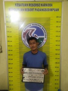 Simpan Narkoba, Boike Orang Pertama di 2021 Masuk Sel Polres Padangsidimpuan