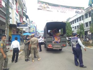 Janji Tertibkan Pasar Modern Belum Terlaksana, Penggusuran PKL Kian Semarak di Sidimpuan
