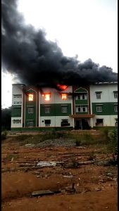 Pesantren Mustafawiyah Purba Baru Terbakar