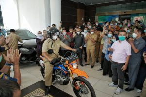 Akhiri Masa Jabatan Wali Kota Medan, Akhyar Naik Trail Tinggalkan Balai Kota