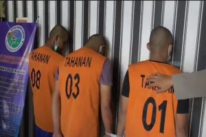 Ambil Kesempatan, Tiga Kurir Narkoba Ini Tawarkan  Sabu ke Pengungsi Korban Gampa di Mamuju