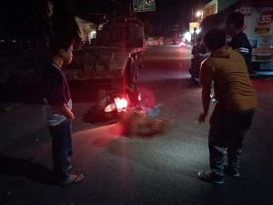 Tabrak Truk,  Kennedy Tewas di Simpang PU Padangsidimpuan