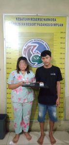 Niat Pakai Sabu, Sepasang Kekasih di Sidimpuan Ditangkap
