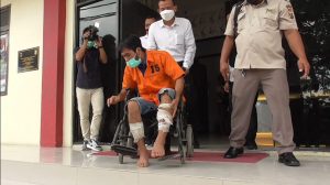 Bunuh Teman Sendiri, Pria di Medan Ditembak Polisi