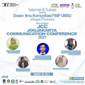 7 Dosen IKO FISIP UMSU jadi Pembicara Konferensi Internasional Komunikasi