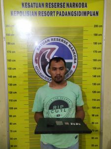 Kantongi Sabu, Pria Asal Ujung Padang, Sidimpuan,  Ditangkap Polisi