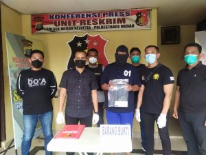 Curi HP, Honorer Di Rumah Sakit Di Medan Diciduk Polisi