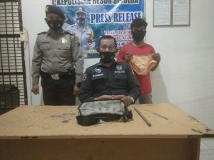 Kolor Terlepas Ditarik Korban, Residivis Ini  Kabur Telanjang Bulat Terjun Ke Laut Sibolga