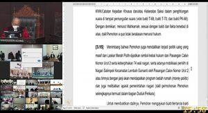 Sengketa Pilkada Madina, MK Perintahkan  PSU  Tiga TPS di Muarasipongi