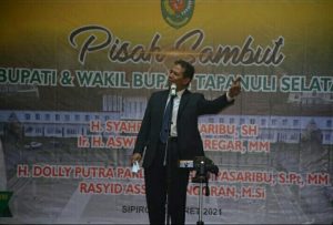 Ini Nasehat Syahrul M Pasaribu, Mantan Bupati Tapsel ke Dolly-Rasyid: Jangan Ada Dua Matahari