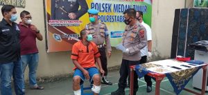 Maling  Emas Tersungkur Ditembak Polisi di Medan