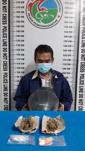 Simpan Ganja di Helm Pria Siantar Ini Ditangkap