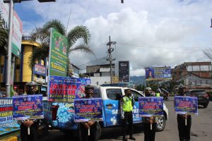 Sosialisasikan Larangan Mudik Melalui Operasi Keselamatan Toba