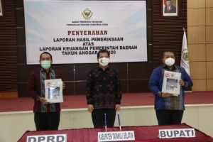 Mantap! Pemkab Tapsel  Raih WTP  Tujuh Kali berturut