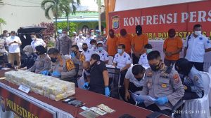 Polrestabes Bongkar Empat Penyelundupan Sabu 40 Kg di Medan